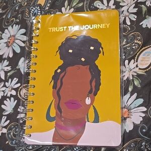 ❤️10/$16 New Yellow 'Trust the Journey' Spiral Notebook
